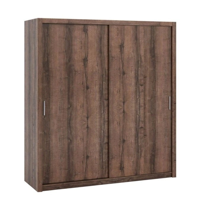 Bono 200 Sliding Wardrobe Monastery Oak 200 x 215 x 62 cm