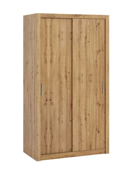 Bono 120 Sliding Wardrobe Artisan Oak 120 x 215 x 62 cm