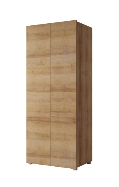 Calabria CL9 Classic With Doors Wardrobe Golden Oak 80 x 200 x 52 cm