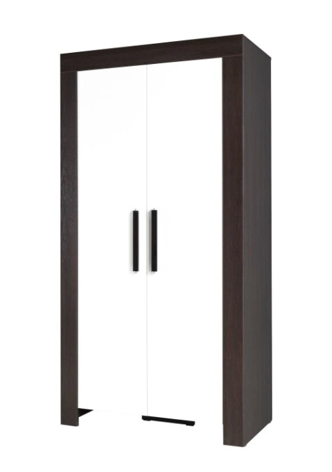 Cezar CZ2 2D Classic With Doors Wardrobe Milano / Cream 100 x 201 x 60 cm