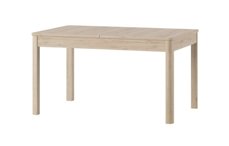 Desjo DS15 Folding Table Rectangular San Remo Oak 136 x 90 cm