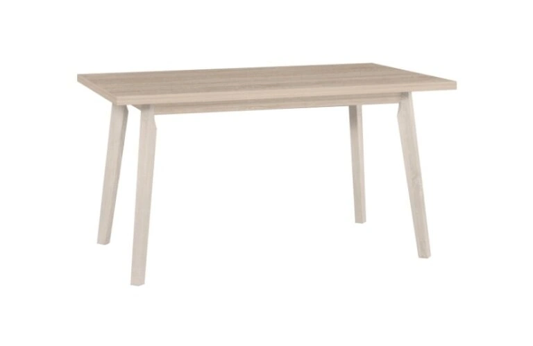 Oslo 5 Folding Table Rectangular Sonoma Oak Beech Wood 140 x 80 cm