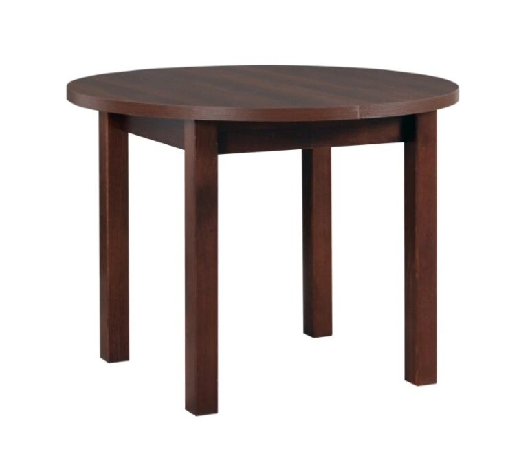 Poli 2 L Table Round Walnut ⌀ 100 cm