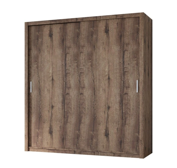 Vista 200 Sliding Wardrobe Monastery Oak 200 x 215 x 62 cm