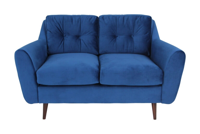 Halston 2 Seater Sofa Blue Velluto 25