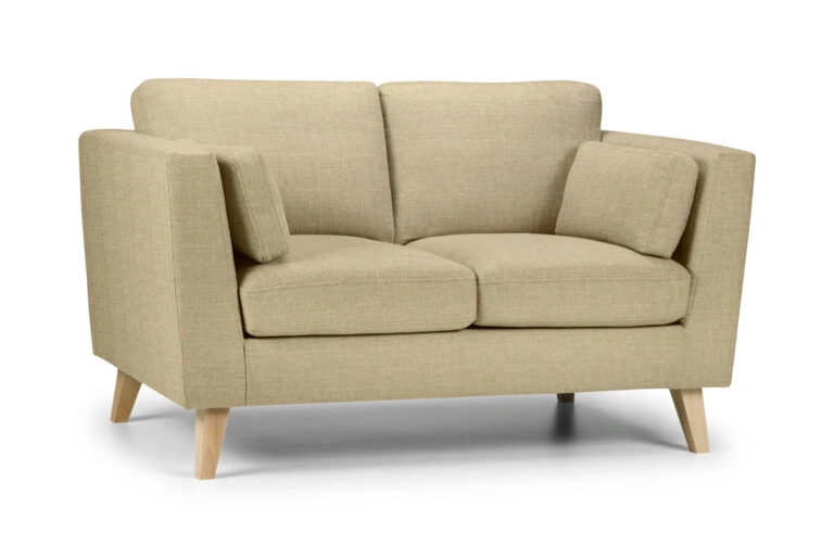 Aida 2 Seater Sofa Beige Lisbon