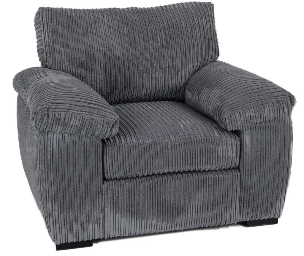 grey armchair 