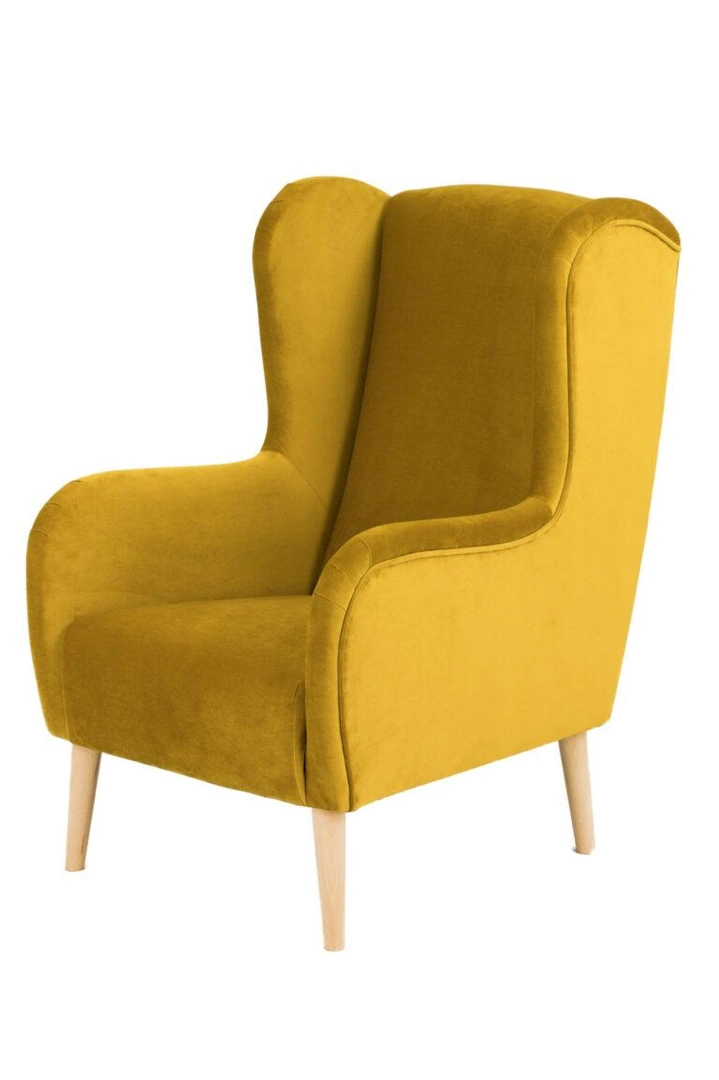 Veronica Armchair Amber Green Velluto 34