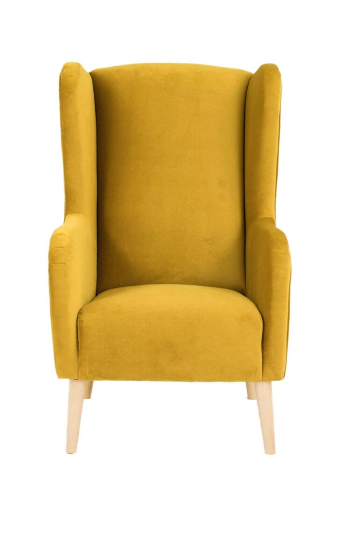 Veronica Armchair Yellow Velluto 34
