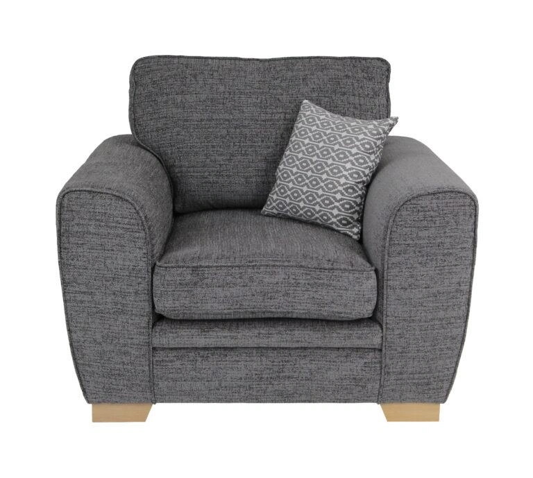Baltimore Armchair Dark Grey