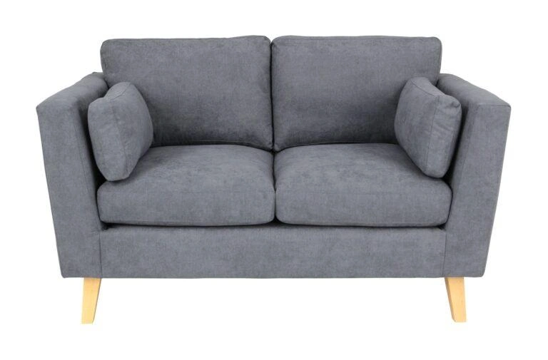 Aida 2 Seater Sofa Grey Soro 93