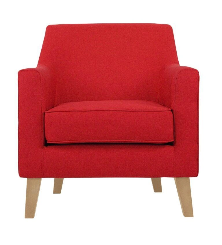 Bloomsbery Armchair Red