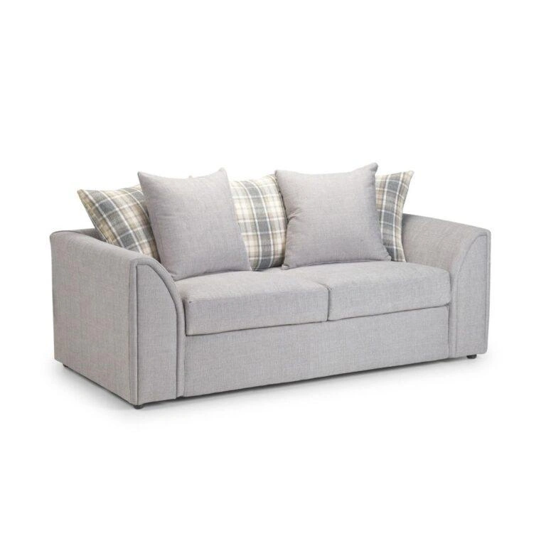 Byron 2 Seater Sofa Lisbon Silver