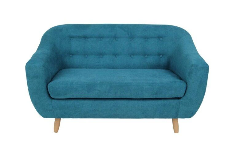California 2 Seater Sofa Blue Soro 86