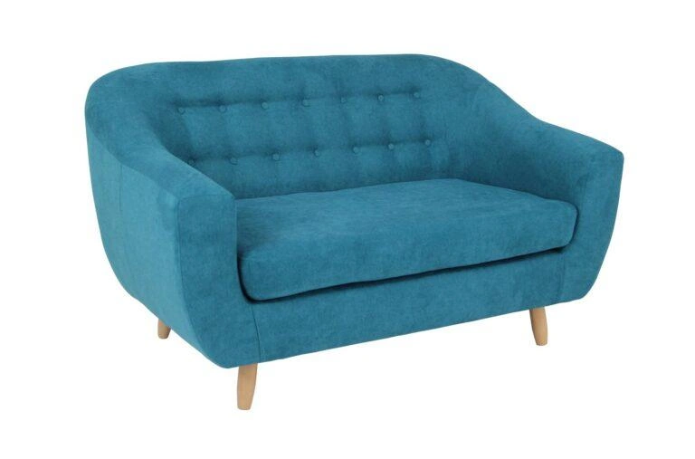 California 2 Seater Sofa Blue Soro 86