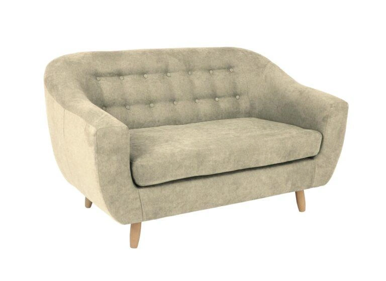 California 2 Seater Sofa Beige Soro 21