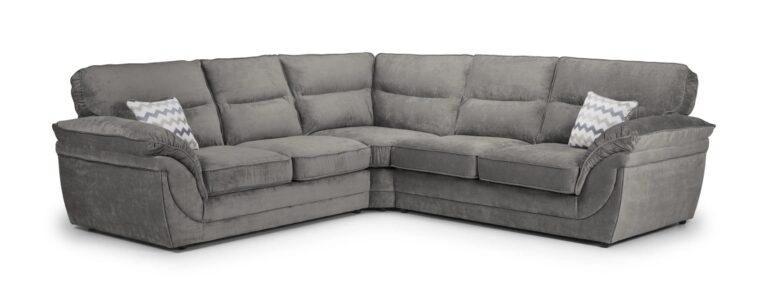 Chloe 2A2 Corner Sofa Universal Grey Kensington Charcoal