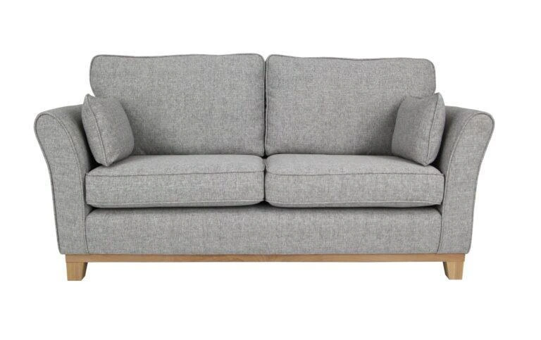 Delta 2 Seater Sofa Grey