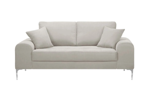 Russell 2 Seater Sofa Light Grey Soro 21