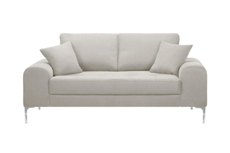 Russell 2 Seater Sofa Light Grey Soro 21