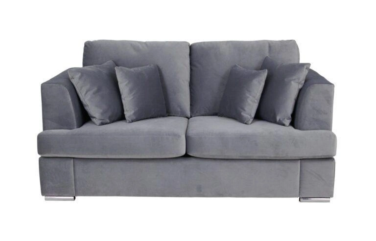 Freya 2 Seater Sofa Grey Malia Dolphin