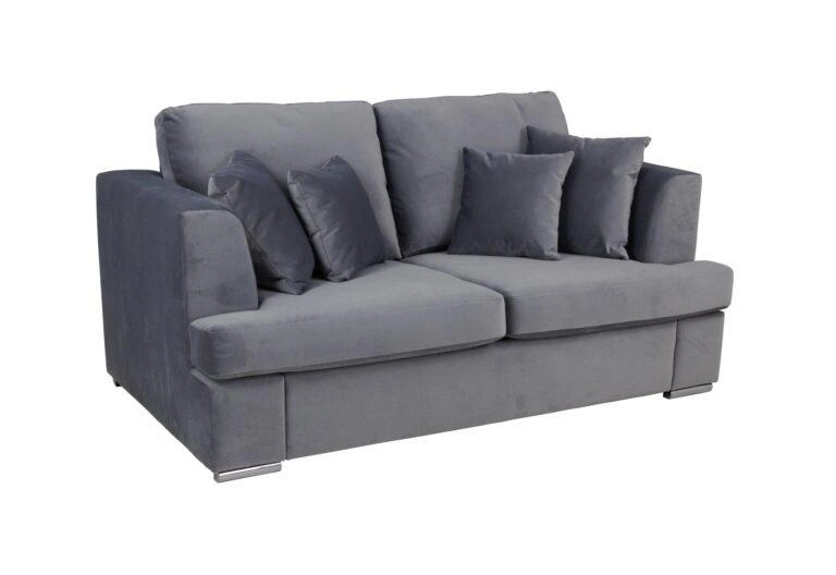 Freya 2 Seater Sofa Grey Malia Dolphin