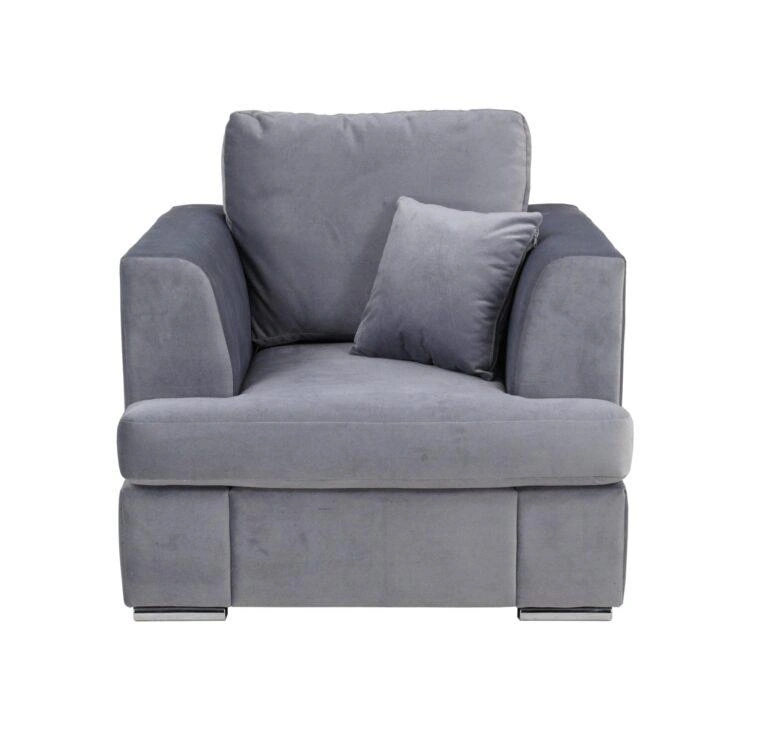 Freya Armchair Grey Malia Dolphin