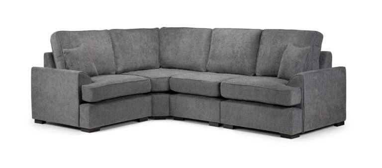 Funk Corner Sofa Left Lisbon Grey