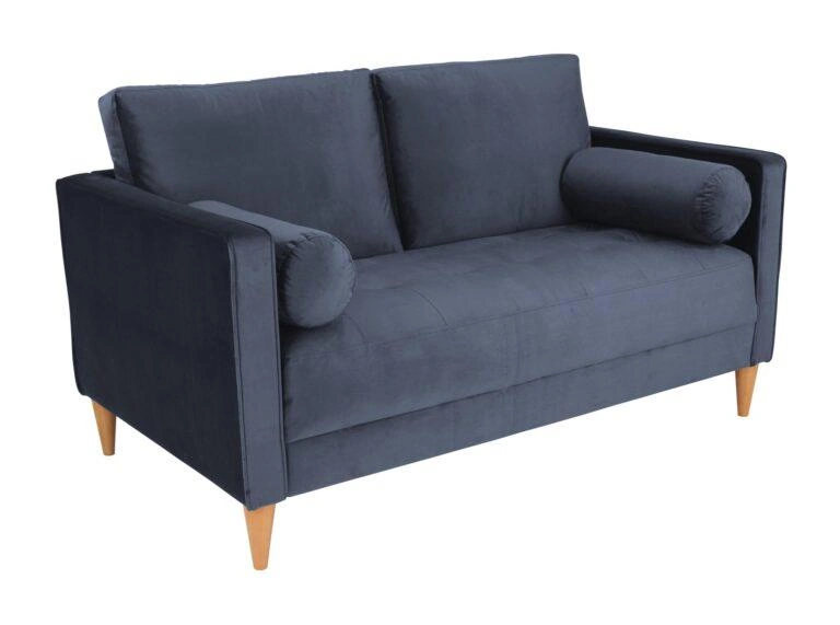 Harper 2 Seater Sofa Blue Velluto 11