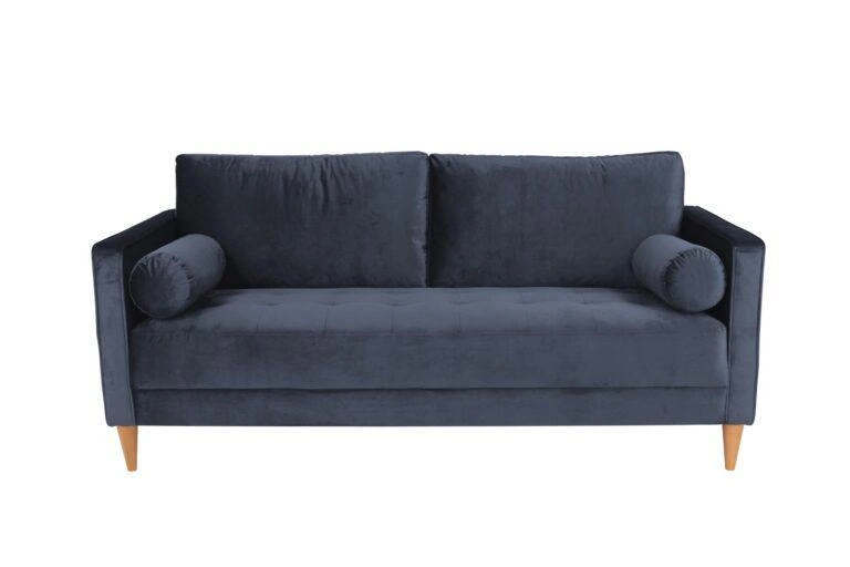 Harper 3 Seater Sofa Blue Velluto 11