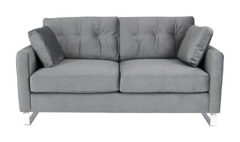 Hera 2 Seater Sofa Velluto 16 Grey