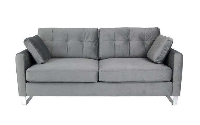 Hera 3 Seater Sofa Velluto 16 Grey