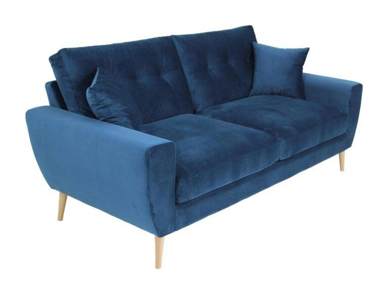 Laura 2 Seater Sofa Velluto 25 Navy