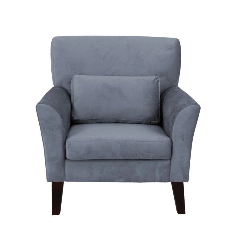 Patrick Armchair Grey Velluto 18