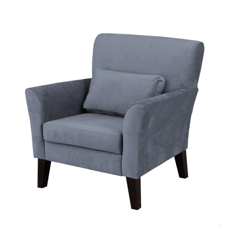 Patrick Armchair Grey Velluto 18