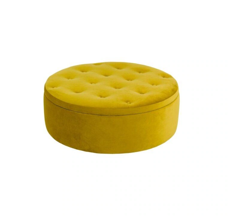 Poppy Pouf Yellow