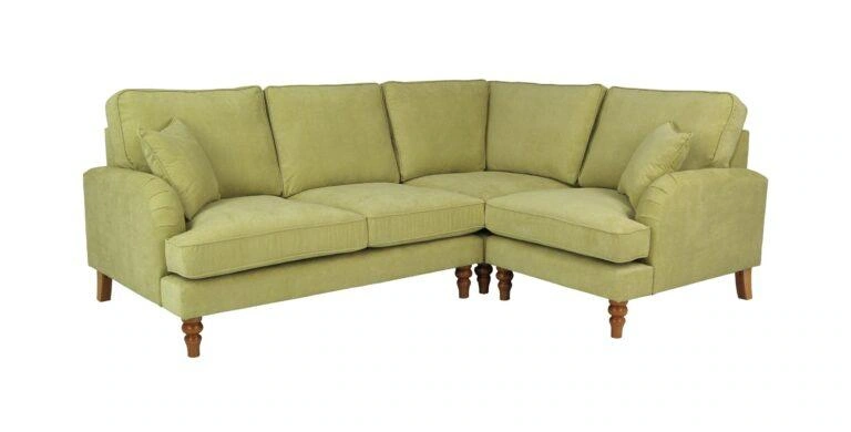 Rupert 2A1 Corner Sofa Right Green