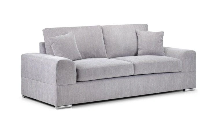 Veda 3 Seater Sofa Grey Lisbon Grey