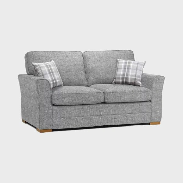 Chilli 2 Seater Sofa Bed Grey Lisbon Silver