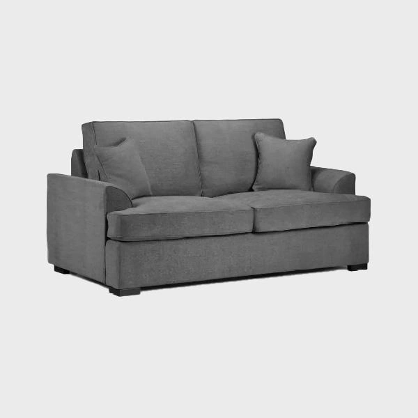 Funk 2 Seater Sofa Bed Grey Kensington Charcoal