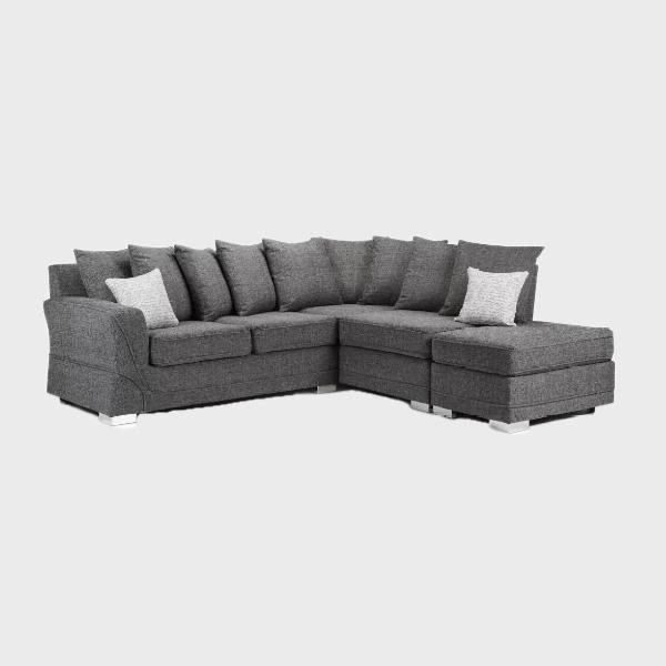 New York Corner Sofa Right Lisbon Grey