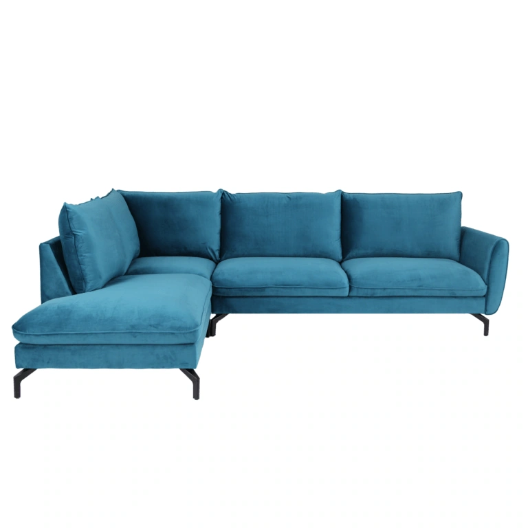 Toronto Corner Sofa Left Turquoise Malia Mallard