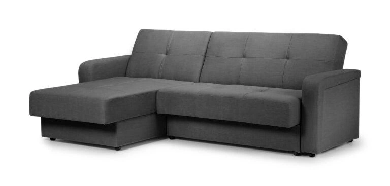 Kair Corner Sofa Bed Left Turin Grey Universal