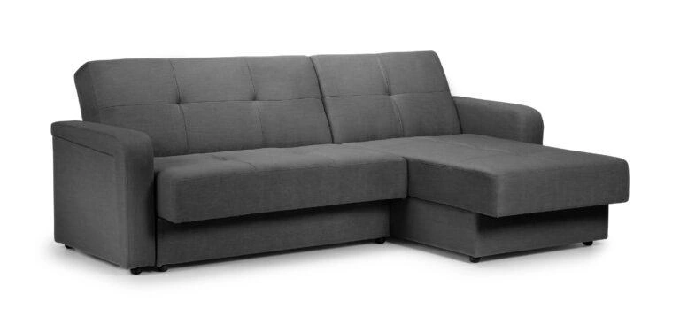 Kair Corner Sofa Bed Right Grey Turin Grey Universal