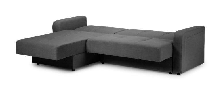 Kair Corner Sofa Bed Turin Grey Universal