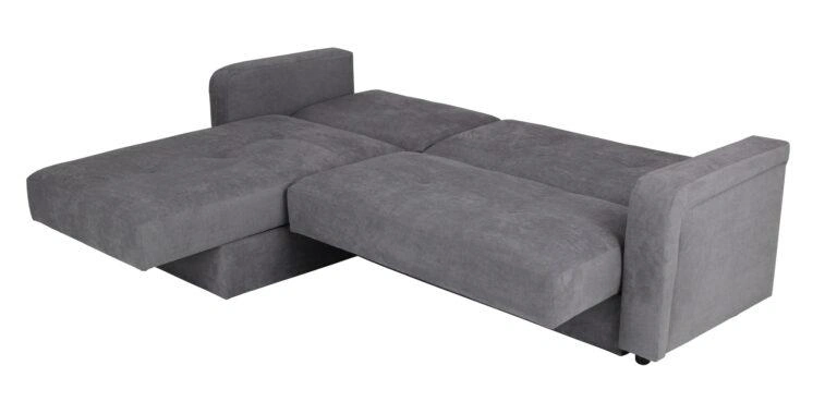 Kair Corner Sofa Bed Grey Soro 90 Universal