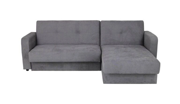 Kair Corner Sofa Bed Right Grey Soro 90 Universal