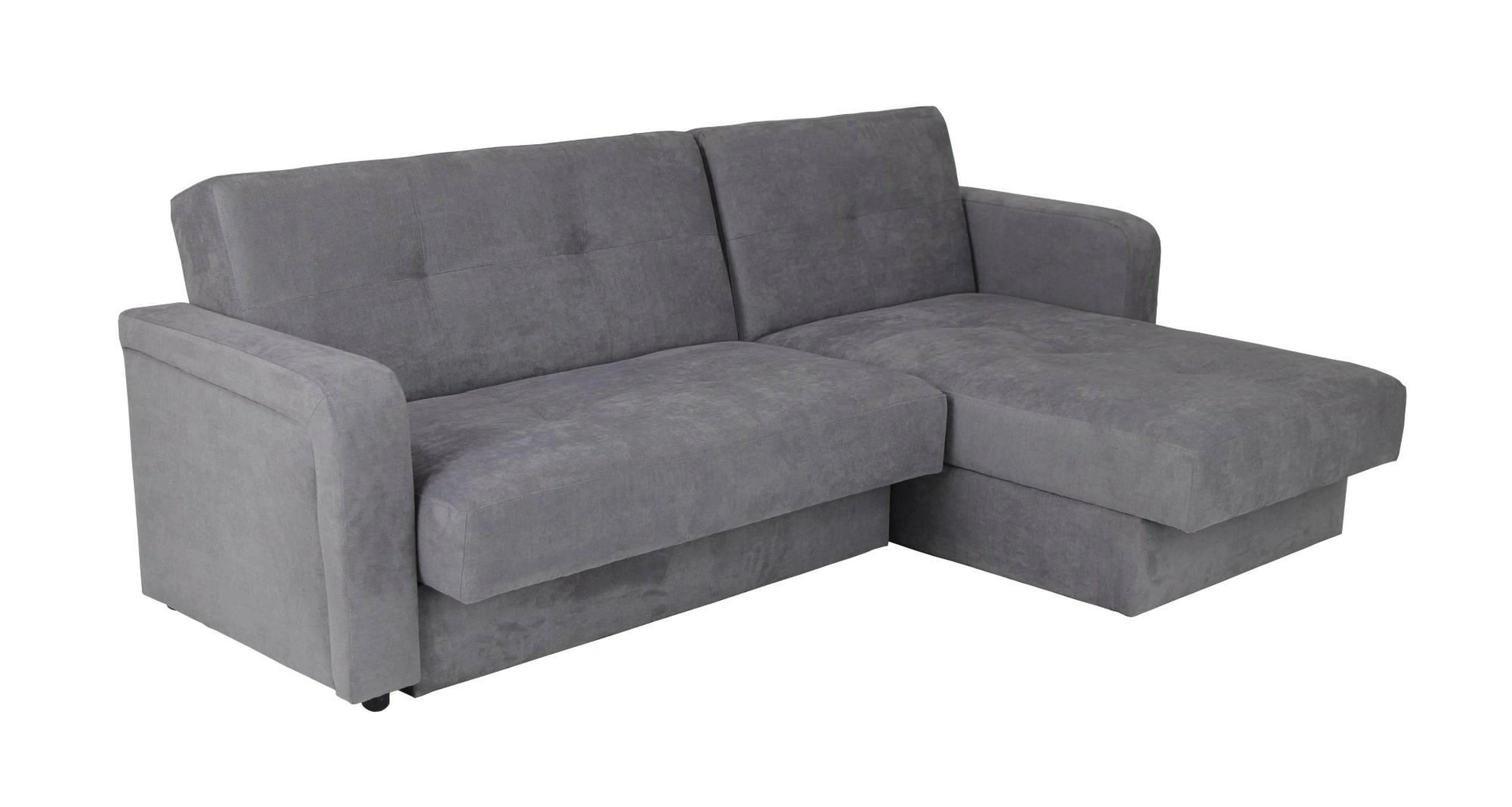Kair Corner Sofa Bed Right Grey Soro 90 Universal