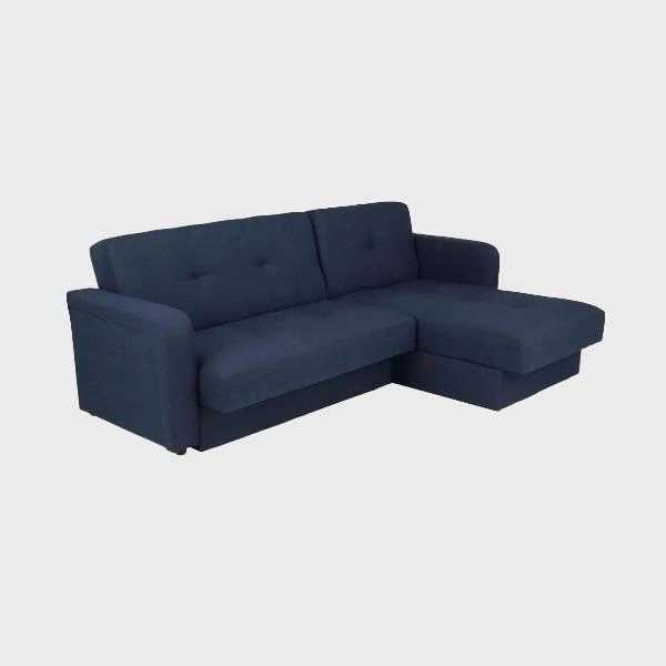 Kair Corner Sofa Bed Right Dark Blue Savana 80 Universal