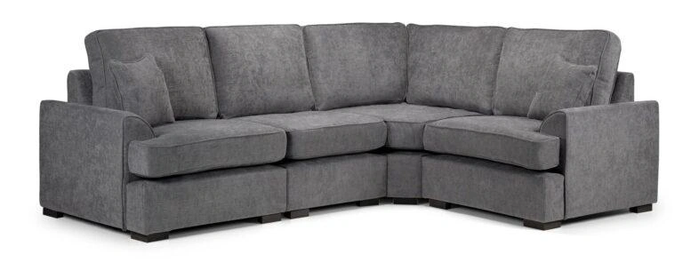 Funk Corner Sofa Right Turin Grey